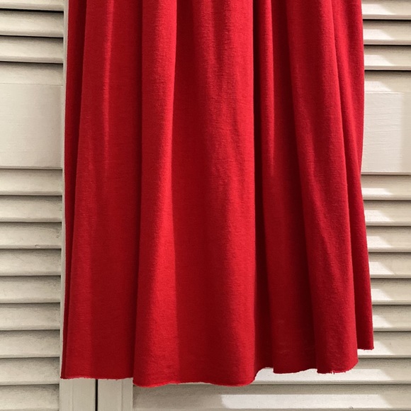 Red, spaghetti strap dress - Picture 5 of 7